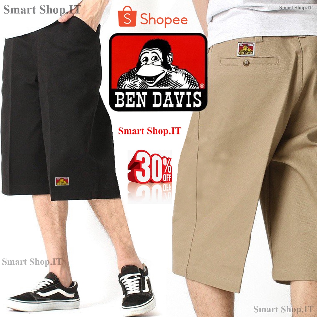 DAVIS BEN Shorts 5 Pockets Men s Beautiful Quality Straight Leg