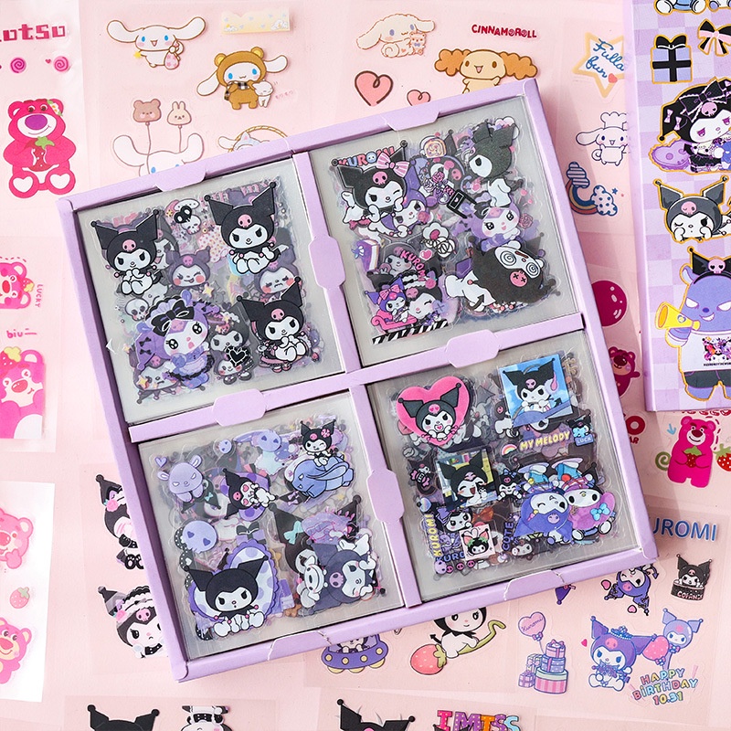 Kuromi & My Melody Cupid Share Seal Stickers