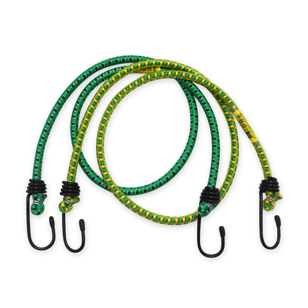 Outdoor Double Hook Tie Belt Elastic Retractable Motorcycle Rope 99.9cm  [Xiaobei Department Store]
